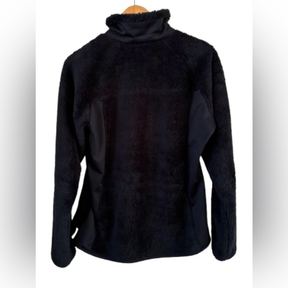 Columbia By the Lake plush nvy full zp jkt w 3 frnt pckts & stand up collar SZ L - Picture 3 of 9